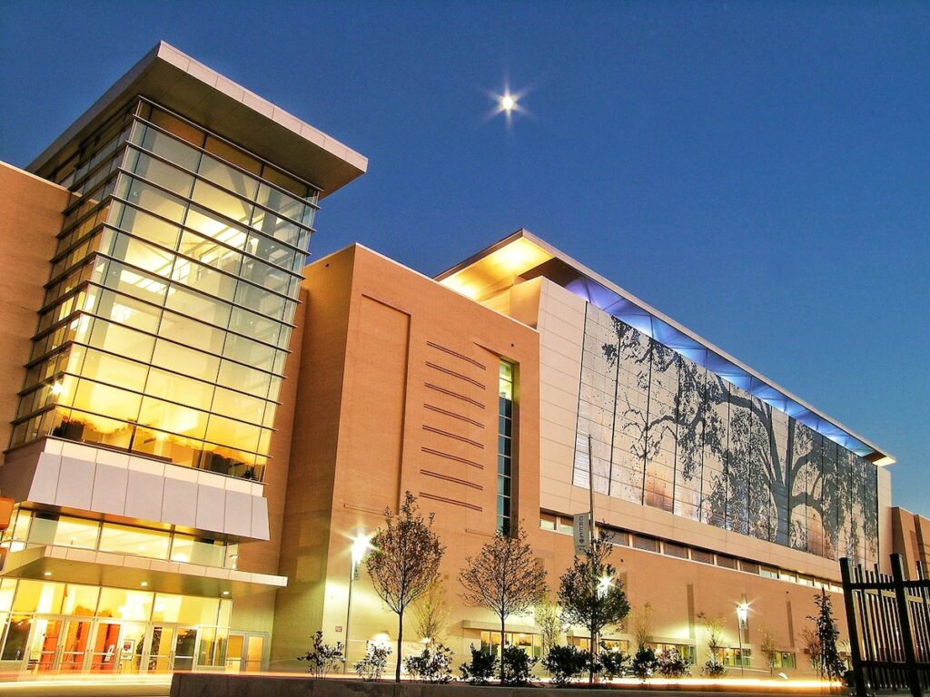 The Raleigh Convention Center building